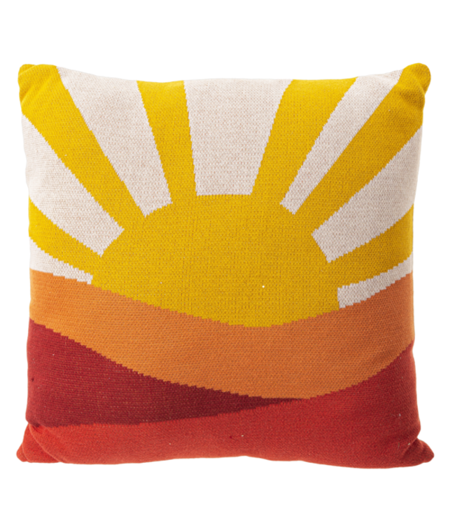 Ganz Sunset Knit Pillow