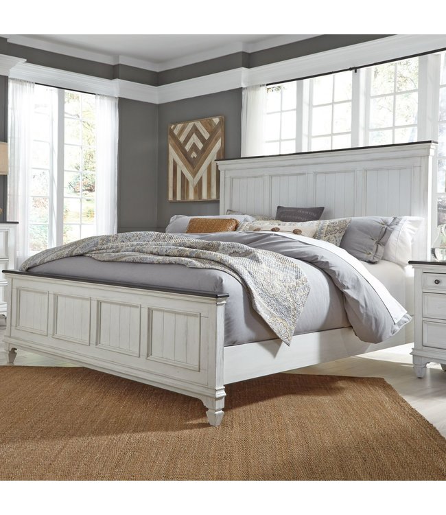 Liberty Furniture Allyson Park King Panel Bed