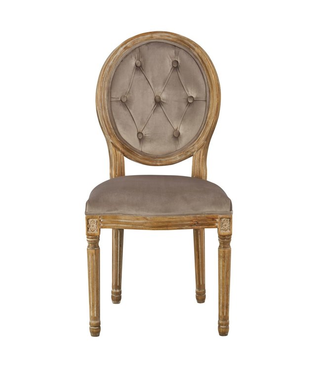 Forty West Meg Tufted Side Chair (Chantel Ash)