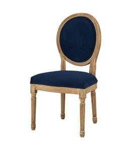 Forty West Maxwell Round Side Chair: Ink