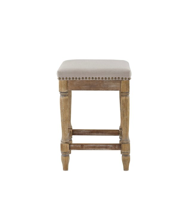 Forty West Walker Stool: Grey