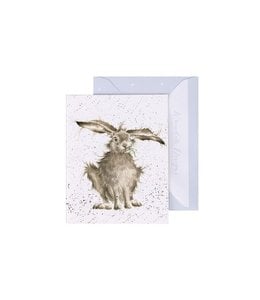 Wrendale Designs "Hare-Brained" Enclosure Card