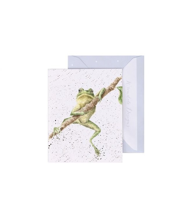 Wrendale Designs 'Handsome Prince' frog enclosure card