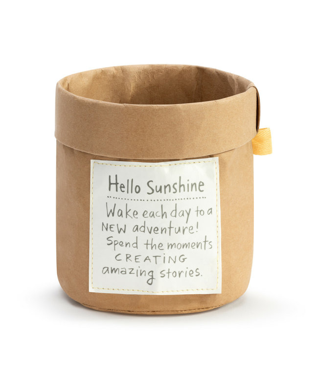 Demdaco Plant Kindness Planter Bag - Sunshine