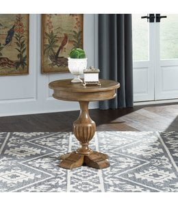 Liberty Furniture Haven Hall Round End Table
