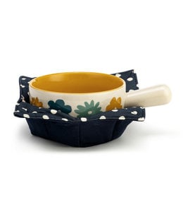 Demdaco Soup Crock & Bowl Cozy - Floral