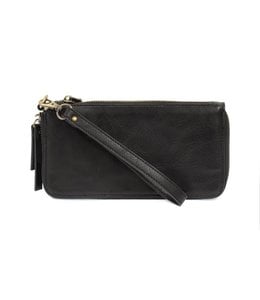 Joy Susan Black Chloe Zip Around Wallet/ Wristlet