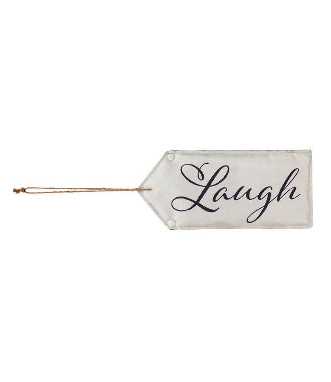 Evergreen Laugh Door Tag