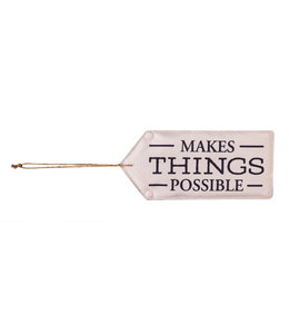 Evergreen Makes Things Possible Door Tag