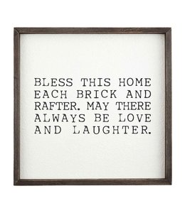 MudPie Home Paper Plaque