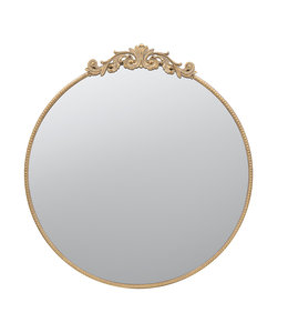 A&B Home Dia Gold Large Round Mirror-36"