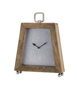 A&B Home Wooden Taper Table Clock