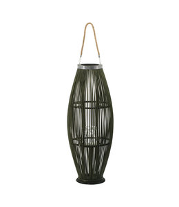 A&B Home Large Bamboo Lantern
