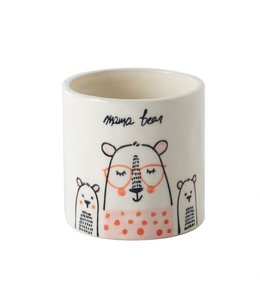 Accent Decor Small Mama Bear Pot