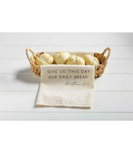 MudPie Bread Basket& Towel Set