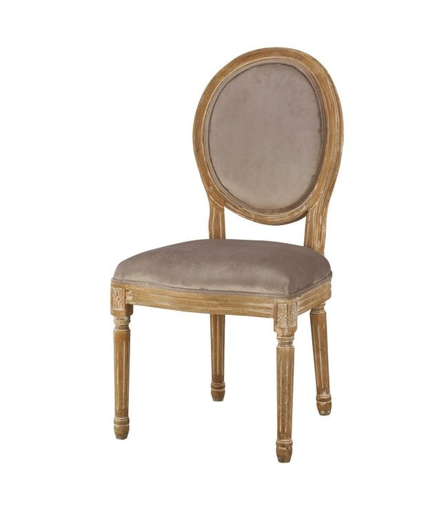 Forty West Maxwell Round Side Chair: Ink