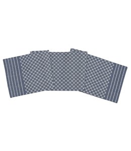 C&F Home Markle Jacquard Navy Table Runner