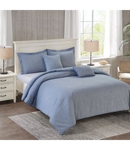 C&F Home Oxford Stripes Queen Comforter Set