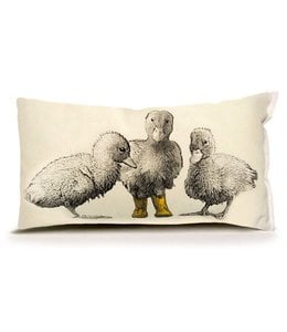 Eric And Christopher Duck with Boots 1 Small Pillow