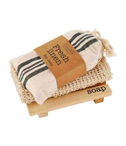 MudPie Soap Dish and Cloth Set