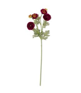 K&K Interiors Purple Ranunculus Spray