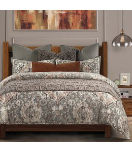 Hiend Accents 3 Piece Carmen Comforter Set, Super Queen