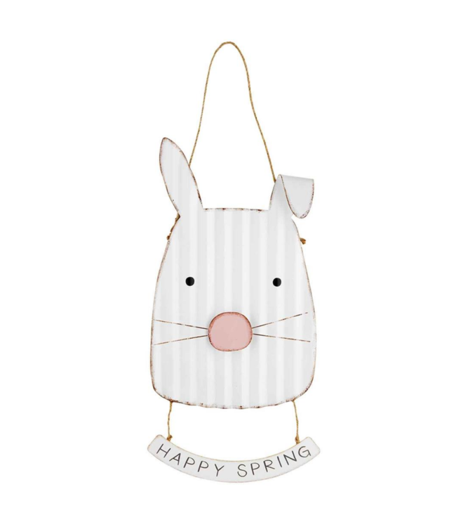 MudPie Bunny Door Hanger