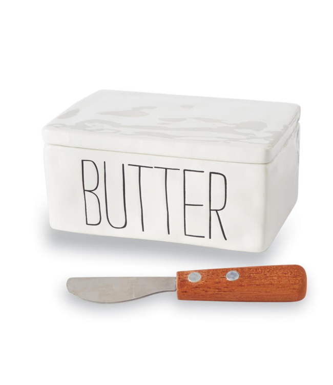 MudPie Bistro Butter Dish Set