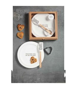 MudPie Cookie Plate Box Set