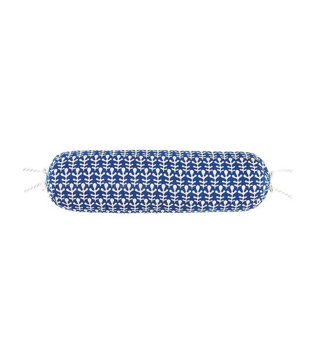 MudPie Indigo Bolster Pillow