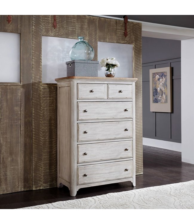 Liberty Furniture Farmhouse Reimagined 5 Drawer Chest