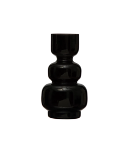 Bloomingville Black Glass Vase