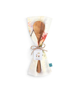 Demdaco Stopping By Hummingbird Kitchen Towel & Utensil Set