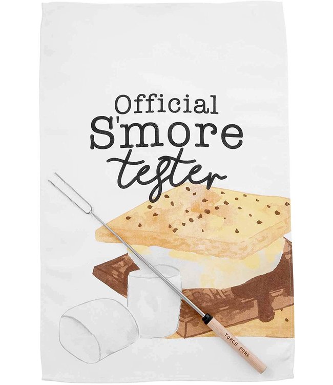 MudPie Smore Tester Towel Stick Set