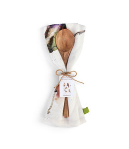 Demdaco Birds in Tree Kitchen Towel & Utensil Set