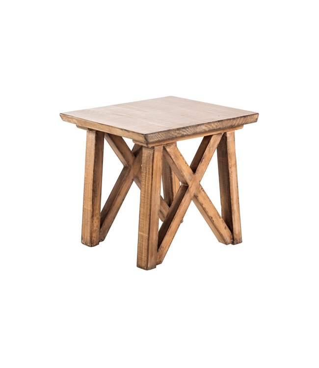 Nest Home Collections Gideon End Table Antique Natural