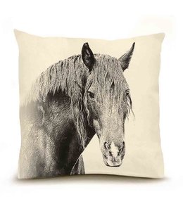 Eric And Christopher Horse 2 Large Pillow