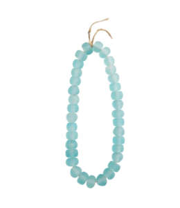 MudPie Light Blue Glass Bead