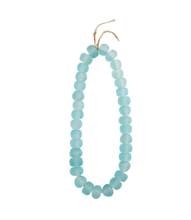 MudPie Light Blue Glass Bead