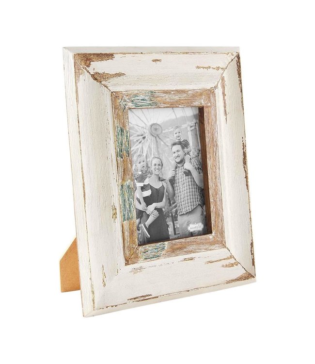 MudPie Medium Cream Weathered Frame