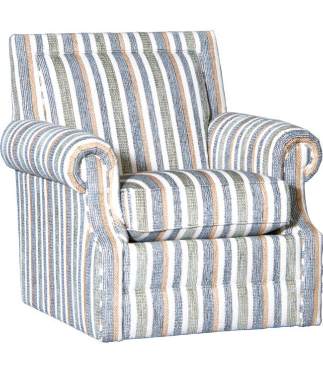 Mayo 4110F Swivel Chair: Kipper Seaglass