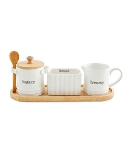 MudPie Cream & Sugar Set