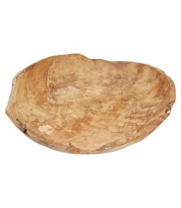 Creative Co-Op Teak Wood Bowl