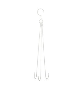 RAZ Imports White Wreath Hanger