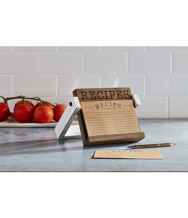 MudPie Recipe Card Easel Set