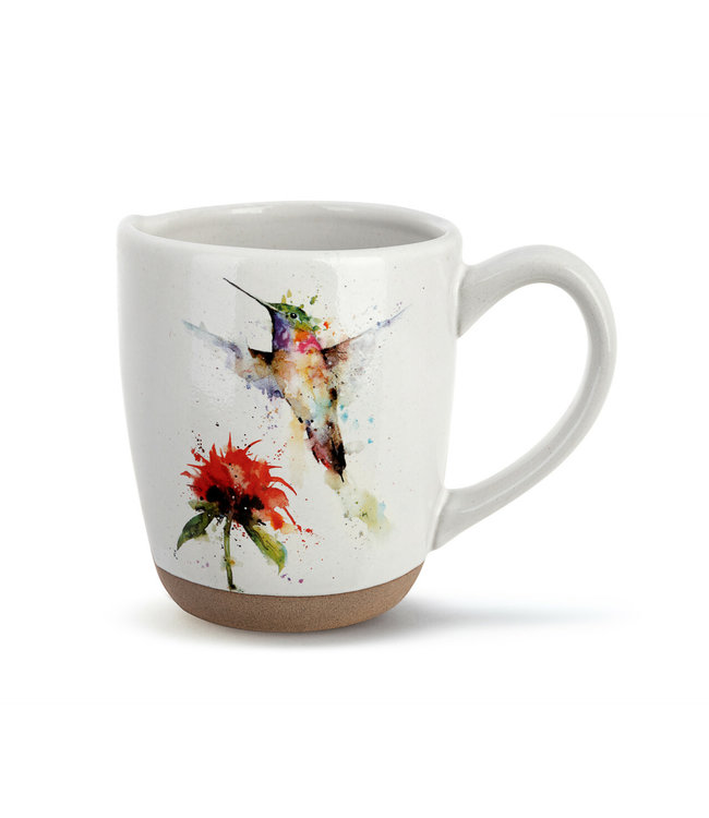 Demdaco PeeWee Collection - Red Flower Mug