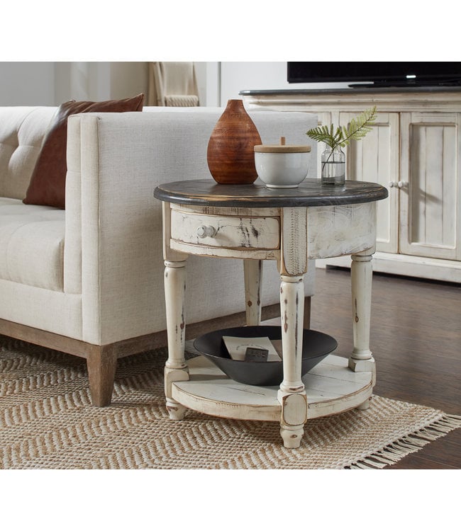 Aspen Home Hinsdale Round End Table