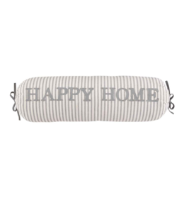 MudPie Happy Home Bolster Pillow