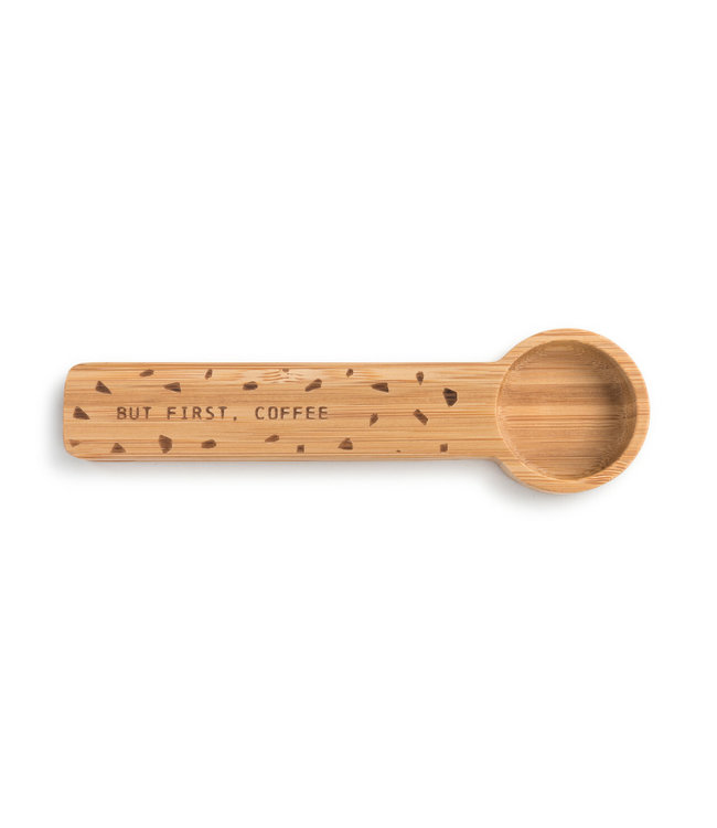 Demdaco Coffee Wooden Scoop & Clip