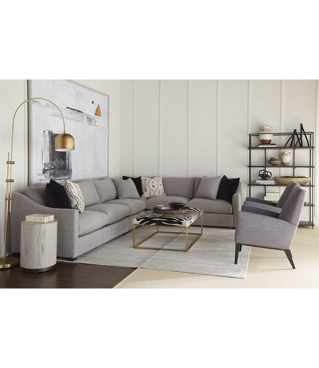 Rowe Furniture Percy Leather Cocktail Table Hair On Hide
